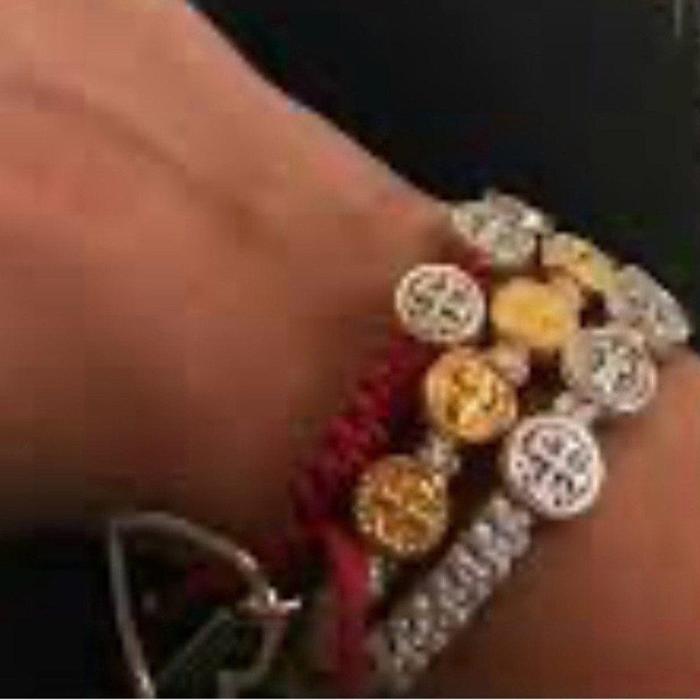 My Saint My Hero mixed metals blessing bracelet